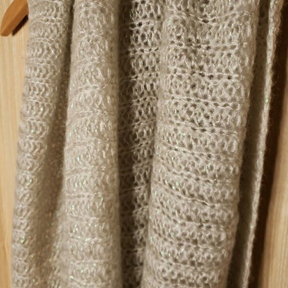 Joe Boxer  Sweater Knit Circle Scarf One Size - Picture 4 of 4